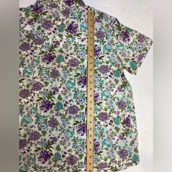 Homemade Vintage Short Sleeve Floral Shirt - Picture 12 of 12
